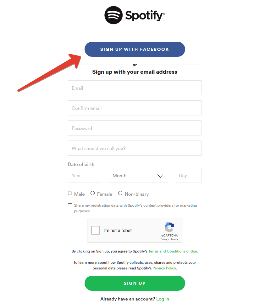 How to disconnect Facebook from Spotify?  GeekDroids