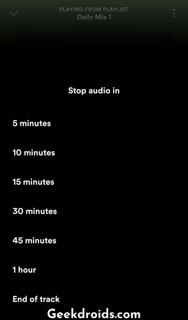 how-to-set-spotify-sleep-timer-on-your-phone-geekdroids