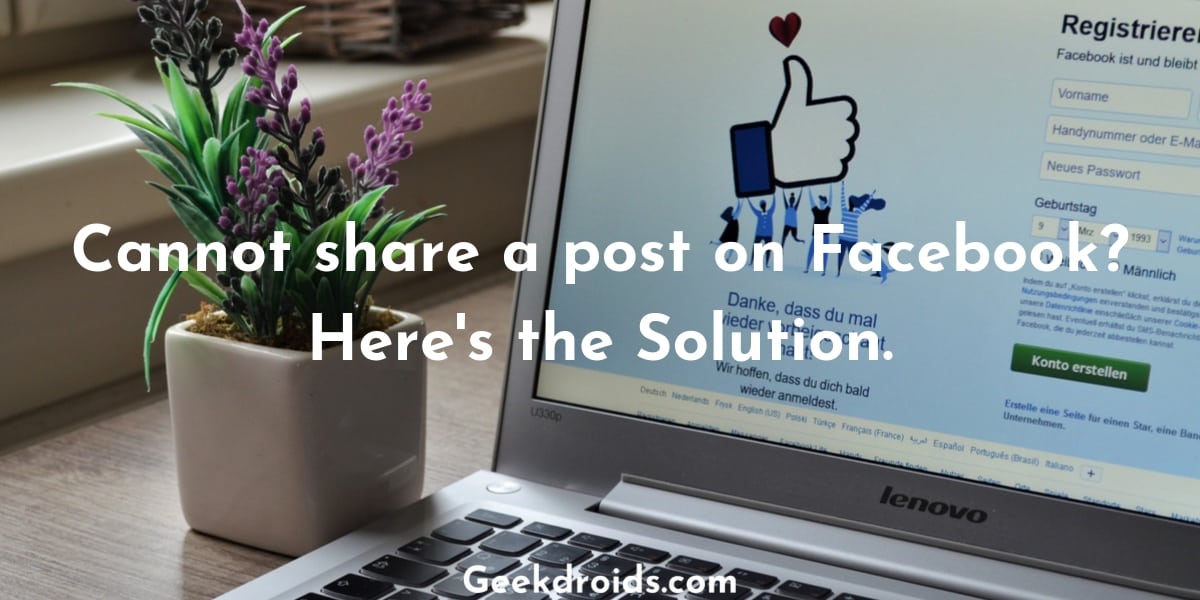 Quick Ways to make Facebook Posts Shareable | GeekDroids