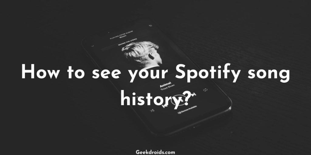 play history spotify