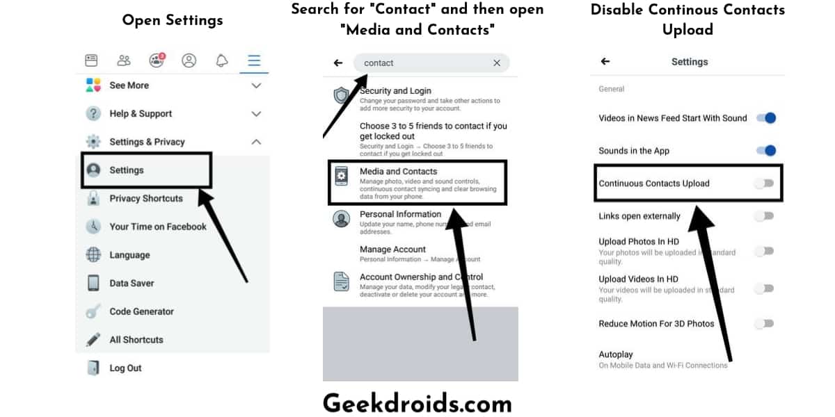 facebook friends mapper for android