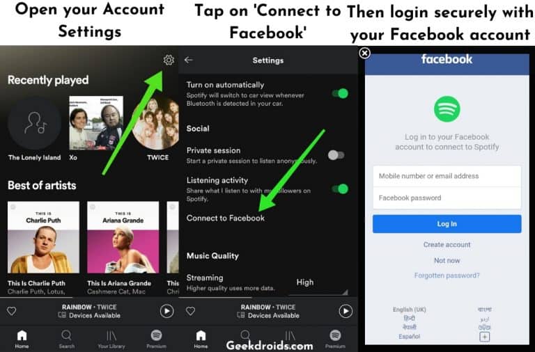 How to find & add your friends on Spotify? | GeekDroids