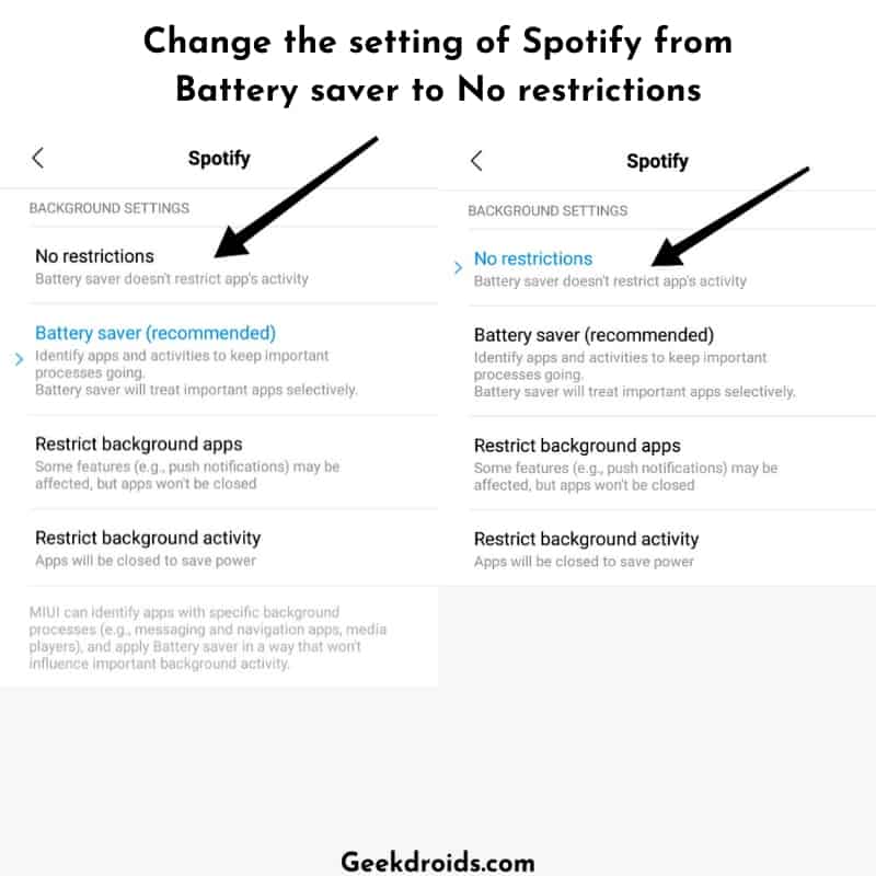 How to fix Spotify keeps pausing error? | GeekDroids