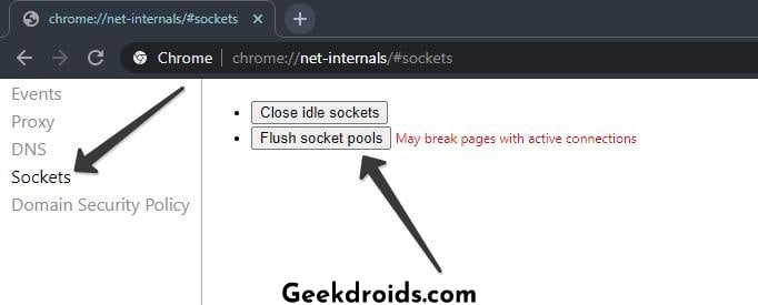 chrome_flush_socket_pools