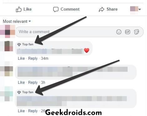 How to see top fans on facebook