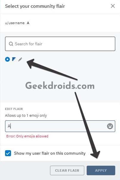 What is a flair on Reddit? | GeekDroids