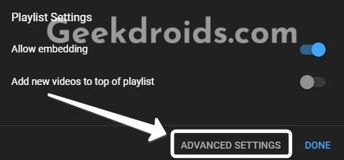 youtube_playlist_advanced_settings
